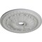 Ekena Millwork Tomango Egg & Dart Ceiling Medallion (Canopies up to 6 3/4"), 27 7/8"OD x 3 7/8"ID x 2 1/2"P, Frost CM27TOFRF - alternate 3